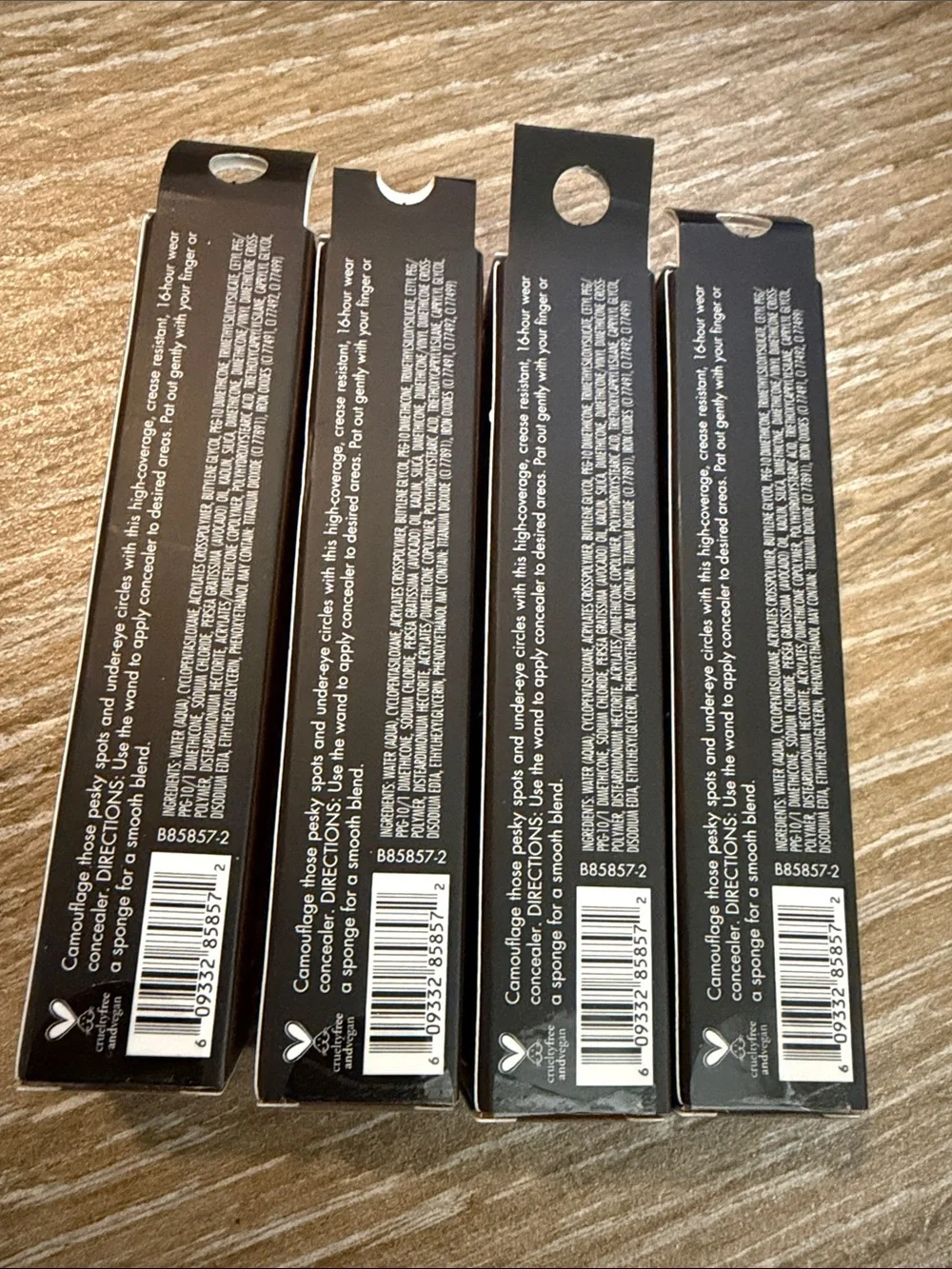 e.l.f. 16HR Camo Concealer - Rich Cocoa- bundle of 4
